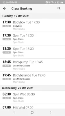 Bodyscape Health Club Belfast android App screenshot 1